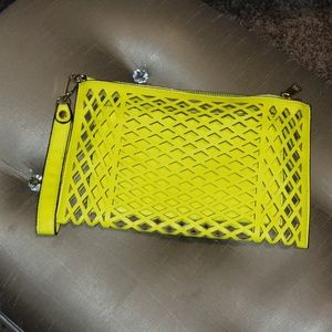 Yellow 2-n-1 Purse